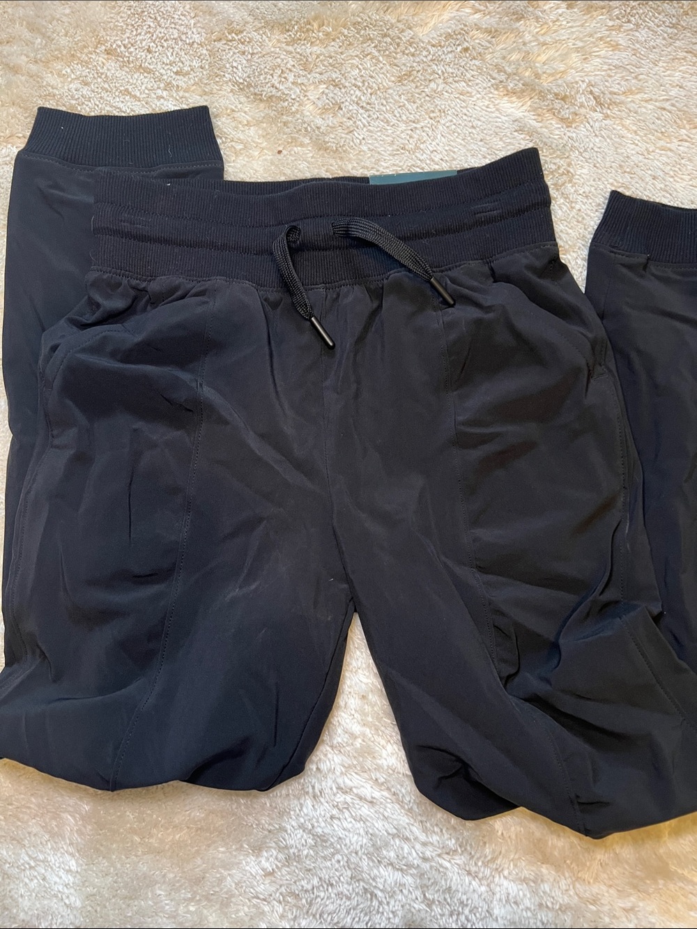 Tek Gear Girls Black Athletic Jogger Pants - Picture 3 of 3